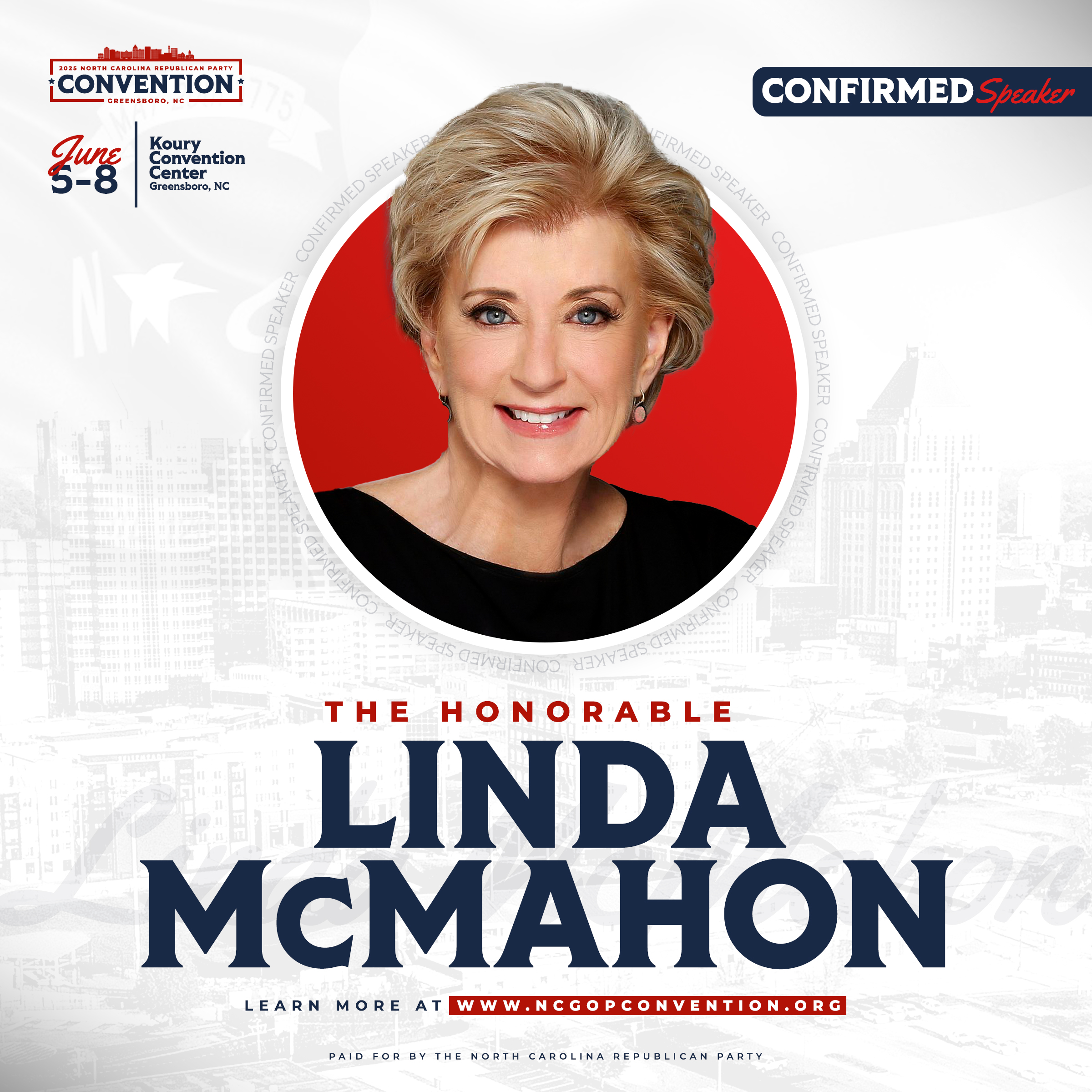 The Honorable Linda McMahon